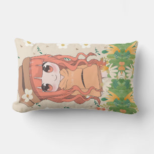 zoete poppen in anime-stijl kussen