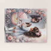 Zoete puzzel legpuzzel (Horizontaal)