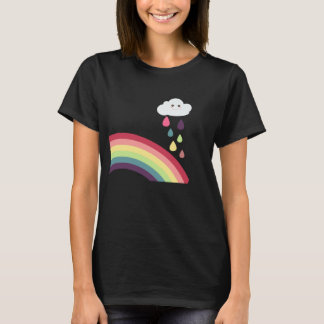 Zoete regenboog en wolkenkraam T-Shirt
