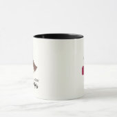Zoete Robin en rode boog Mok (Midden)