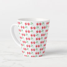 Zoete rode kersen delicate patroon