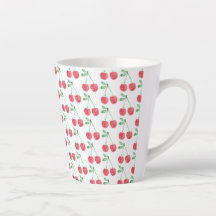 Zoete rode kersen delicate patroon