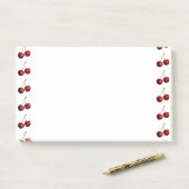 Zoete Rode Kersen Post-Its Post-it® Notes (Op bureau)
