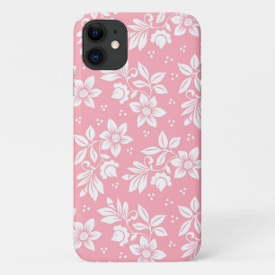 Zoete roze bloemen iPhone 11 hoesje