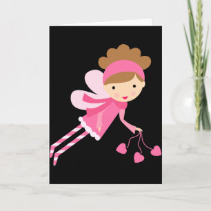 Zoete Roze Fee T Shirt Kaart
