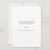 Zoete roze harten en botervlies Baby Girl Shower Kaart (Achterkant)