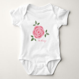 Zoete roze ventilator romper