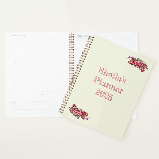 Zoete Rozen Planner (Display)