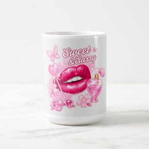 Zoete & Sassy Roze Coquette Mok