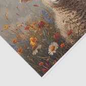 Zoete schapen en wilde bloemen Schilderen Decoupag Tissuepapier (Detail)