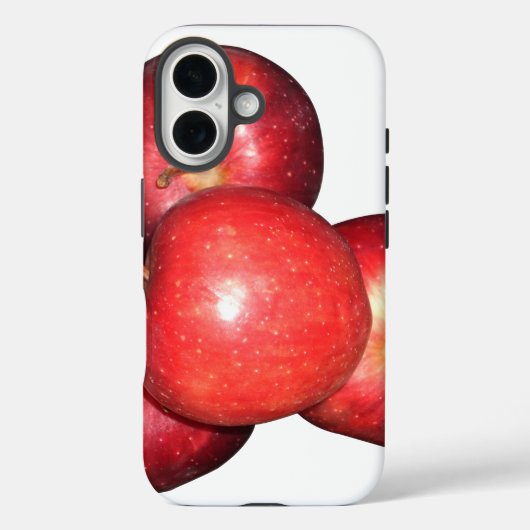 Zoete & scherpe rode appels - biologische fruitpri Case-Mate iPhone case (Achterkant)