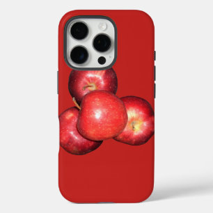 Zoete & scherpe rode appels - biologische fruitpri iPhone 16 pro hoesje
