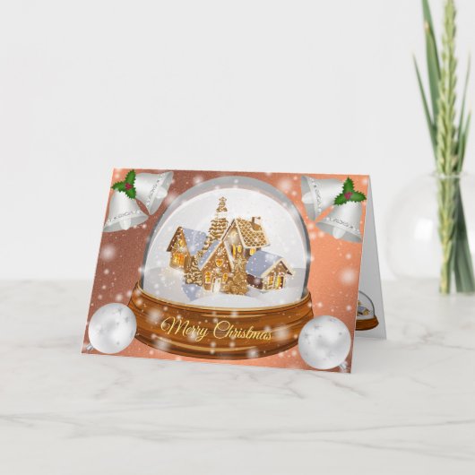 Zoete Sinaasappel Winter Kaart (Voorkant)