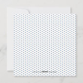 Zoete Sneeuwvlokken | Aankondiging van het Baby (Achterkant)