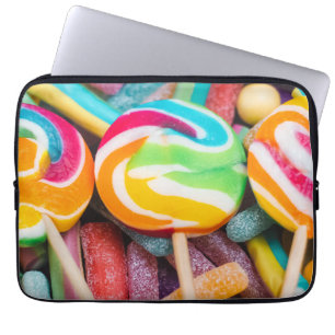 zoete snoepjes laptop sleeve