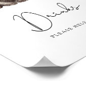 Zoete teddybeer - Drankjes pak jezelf Poster (Hoek)