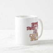 Zoete thee en cellen koffiemok (Voorkant rechts)