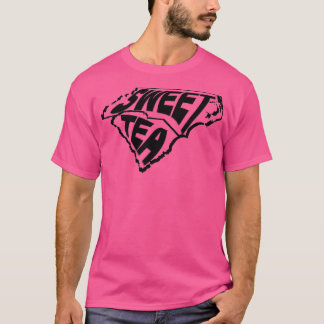 Zoete thee North Carolina South Carolina T-shirt