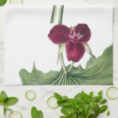 Zoete Trillium Botanical Theedoek (Gevouwen)