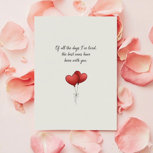 Zoete Valentijnkaart voor vriend vriendin Feestdagenkaart
