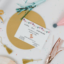 Zoete Valentijns Baby Shower Uitnodiging