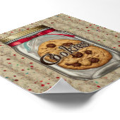 Zoete Verleidingen: Chocolade Chip Cookie Jar Poster (Hoek)