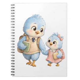 Zoete Vogel Broer Zus Notitieboek