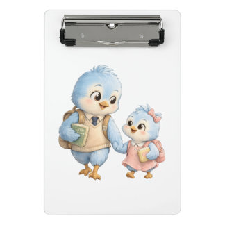 Zoete Vogelbroers en -zusters Mini Klembord