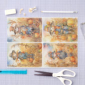 Zoete vogelverschrikkers tissuepapier (Craft)