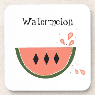 Zoete Watermeloen Drankjes Onderzetter