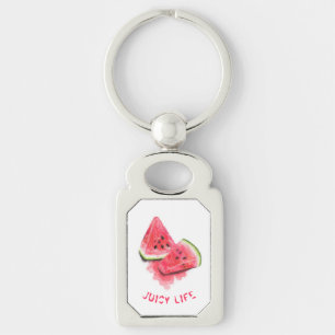 Zoete Watermeloen Grappige Sleutelhanger Cadeau -