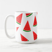 Zoete Watermeloen Schijf Patroon Koffiemok (Links)