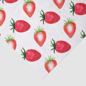 Zoete waterverf aardbeien tissuepapier (Detail)