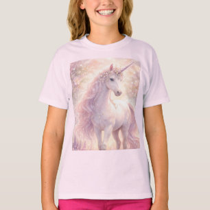 Zoete Whimsical pastel Eenhoorn T-shirt