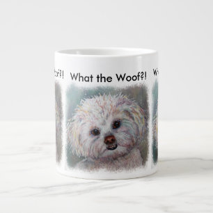 ZOETE WITTE MALTEZER YORKIE MIX EXTRA GROTE MOK