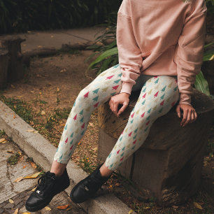Zoete Xmas Bomen Kerst Pyjamabroek Leggings