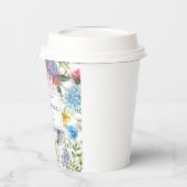 Zoete Zestien bloementuin Papieren Bekers (Links)