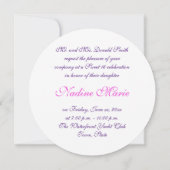 Zoete zestien, kleurrijk, neonverf, uitnodiging (Achterkant)