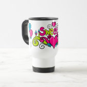 zoete zestien-partijenglazen mok (Voorkant links)