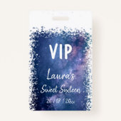 Zoete Zestien VIP badge (Achterkant)