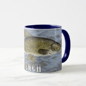 Zoete zoetwatervis met Afbeelding op de waterachte Mok (Voorkant rechts)