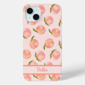 Zoete zomer perzik patroon Case-Mate iPhone case (Achterkant)