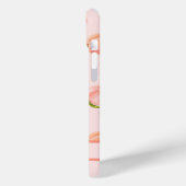 Zoete zomer perzik patroon Case-Mate iPhone case (Achterkant / Links)