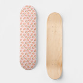 Zoete zomer perzik patroon skateboard (Voorkant)