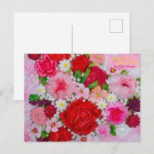 "Zoete zomerse liefde" Briefkaart