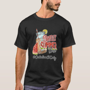 Zoete zomertijd beheerder op dienst t-shirt