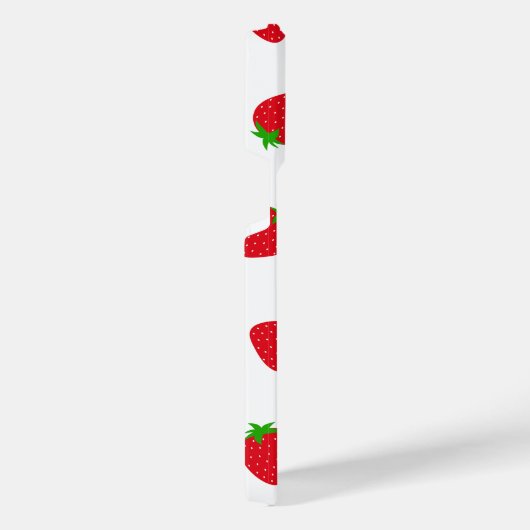 Zoete zomervibes: aardbei iPhone hoesje (Rechterkant)
