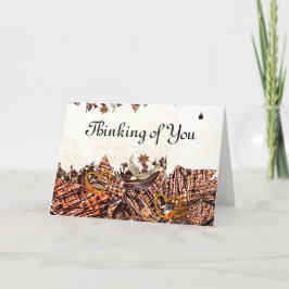 ZOETE ZONDAG! :) 5 X 7 "DENK AAN JE" KAART