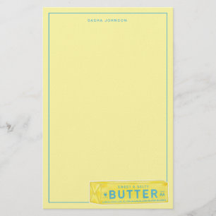Zoete & Zoute Boter Stok Briefpapier