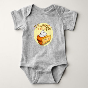 Zoeter dan pompoentaart Baby Bodysuit
